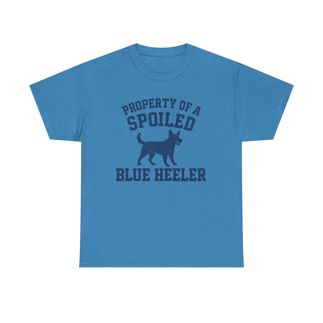 Spoiled Blue Heeler Unisex Heavy Cotton Tee - Image 7