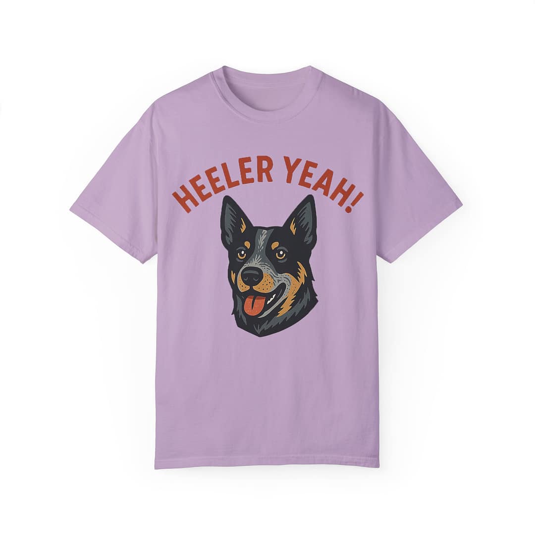 Heeler Yeah! Unisex Garment-Dyed T-Shirt for Dog Lovers - Image 12