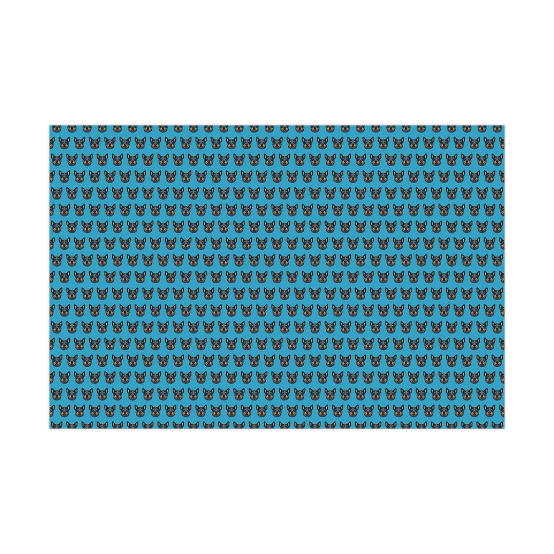 Colorful Heeler Pattern Gift Wrap Papers for Holidays and Special Occasions