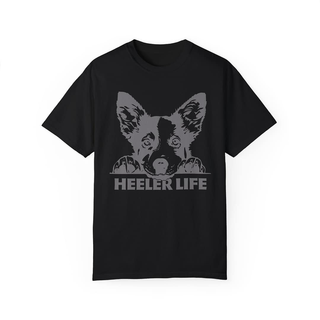 Heeler Life Unisex Garment-Dyed T-Shirt - Perfect for Dog Lovers - Image 8