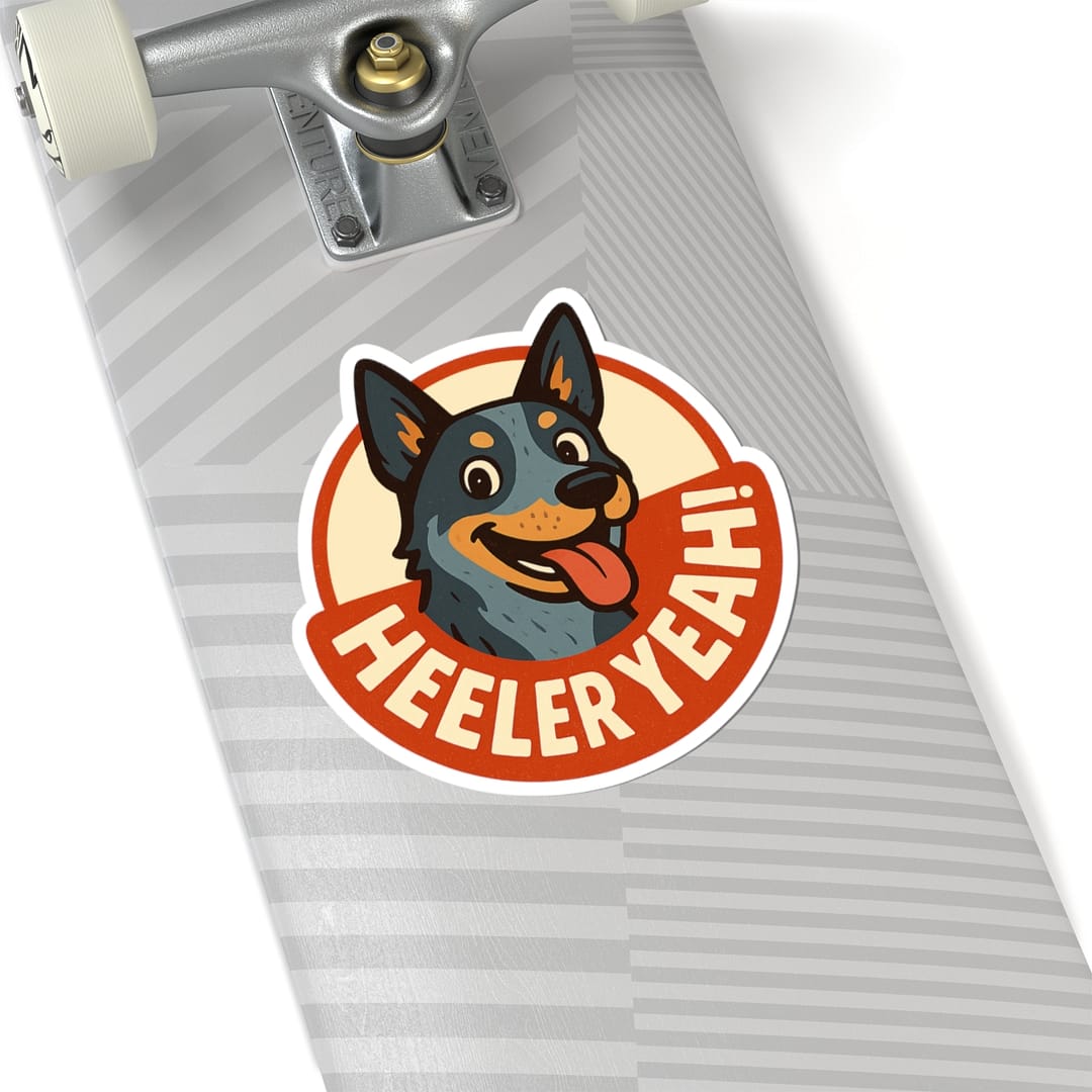 HeelerYeah! Kiss-Cut Stickers - Fun & Playful Pet Decor - Image 5