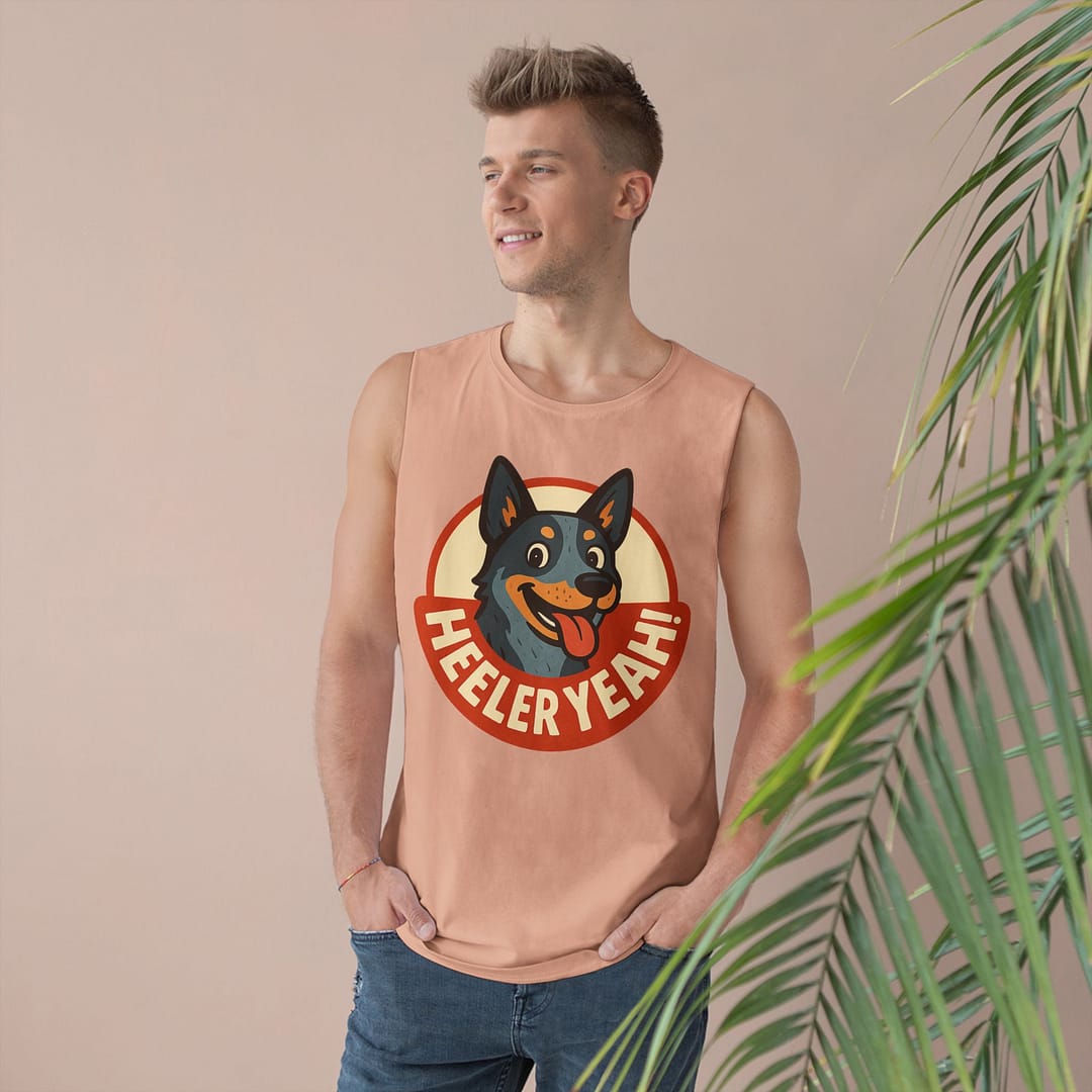 Heeler Yeah Unisex Tank Top – Fun Dog Lover's Summer Tee - Image 5