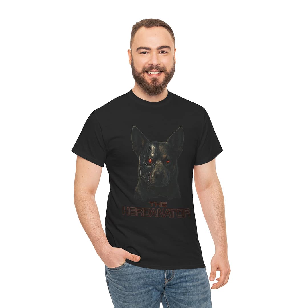 The Herdanator Unisex Heavy Cotton Tee - Image 2
