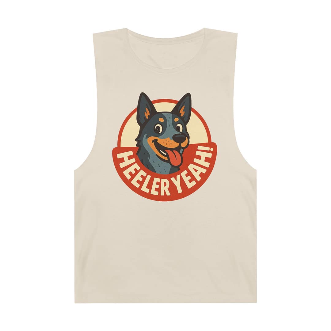 Heeler Yeah Unisex Tank Top – Fun Dog Lover's Summer Tee - Image 2