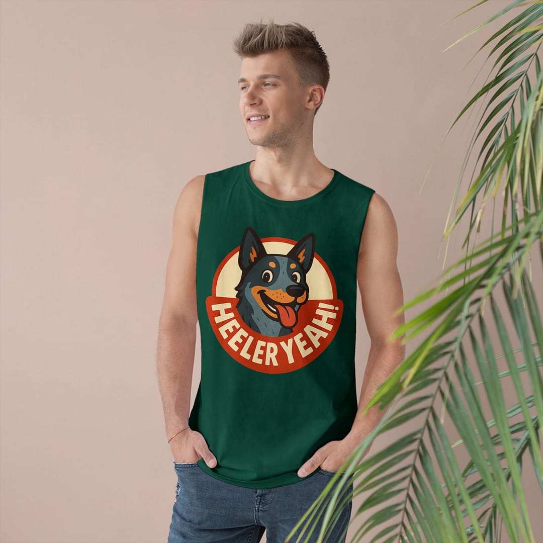 Heeler Yeah Unisex Tank Top – Fun Dog Lover's Summer Tee - Image 7