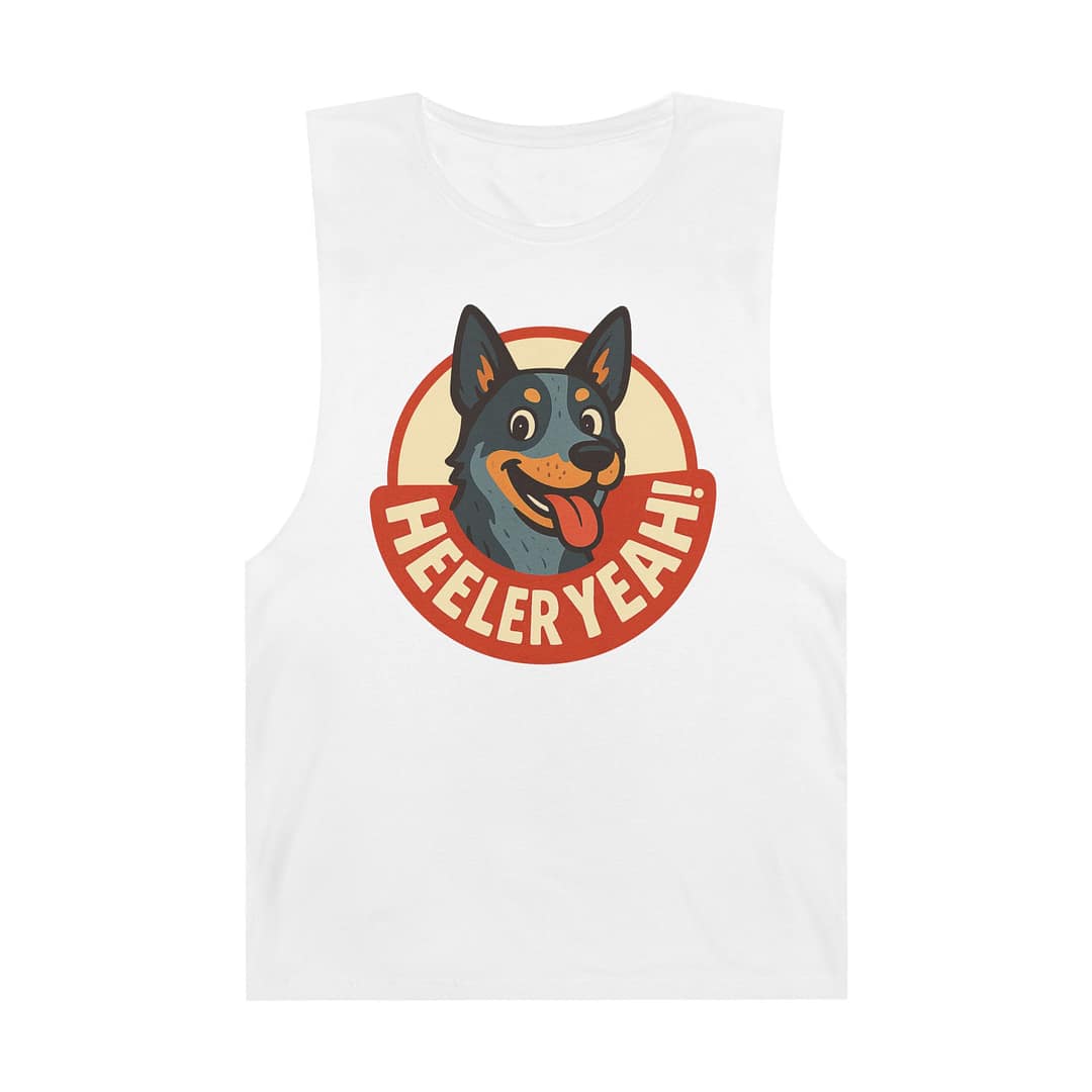 Heeler Yeah Unisex Tank Top – Fun Dog Lover's Summer Tee