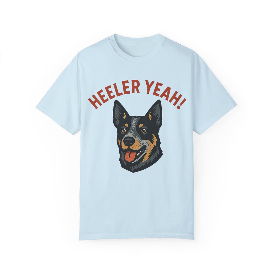 Heeler Yeah! Unisex Garment-Dyed T-Shirt for Dog Lovers - Image 10