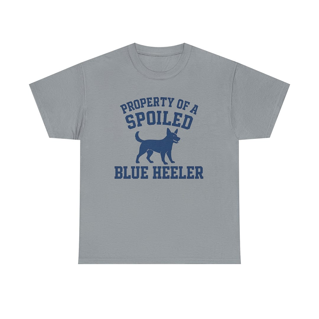 Spoiled Blue Heeler Unisex Heavy Cotton Tee - Image 5