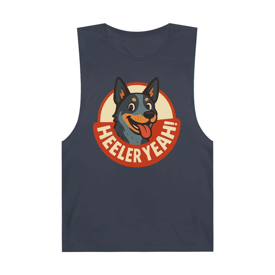 Heeler Yeah Unisex Tank Top – Fun Dog Lover's Summer Tee - Image 8