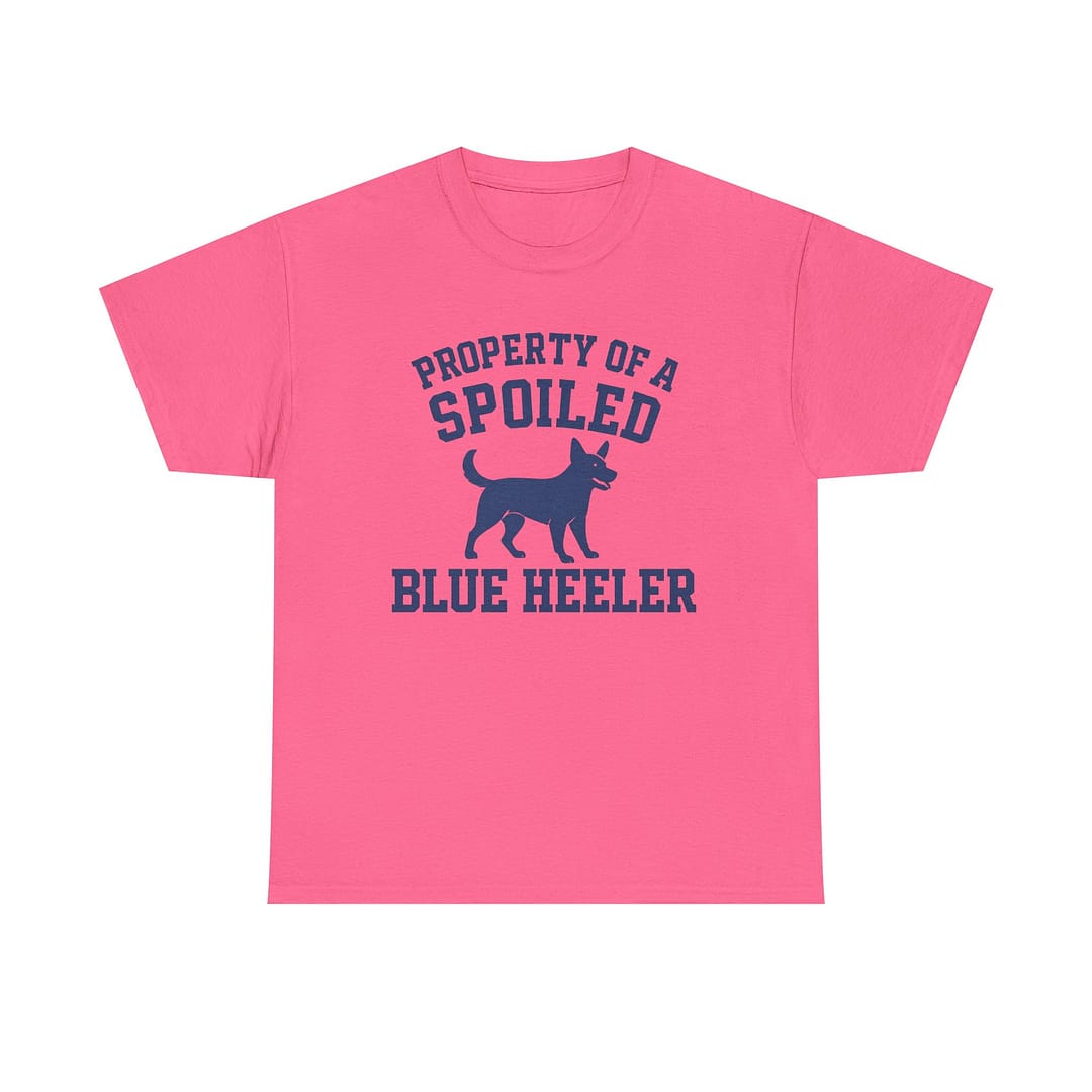 Spoiled Blue Heeler Unisex Heavy Cotton Tee - Image 9