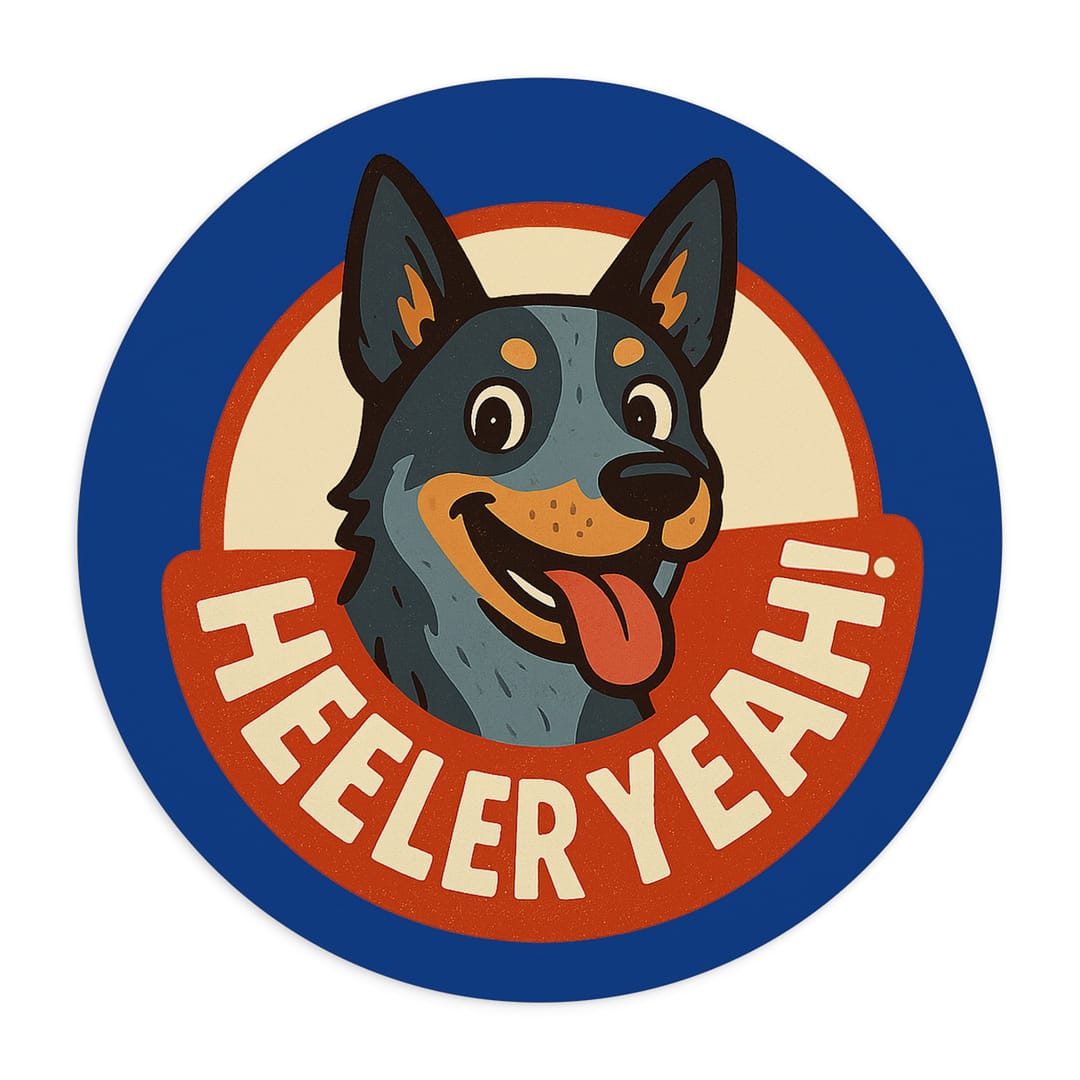 Heeler Yeah! Dog Lover Mouse Pad - Fun & Stylish Gaming Accessory