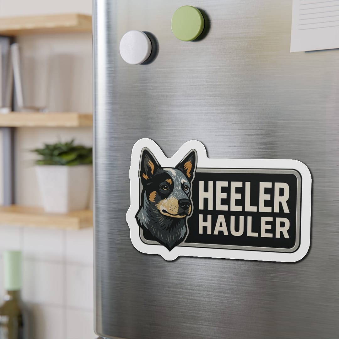 Heeler Hauler Die-Cut Car Magnet - Image 3