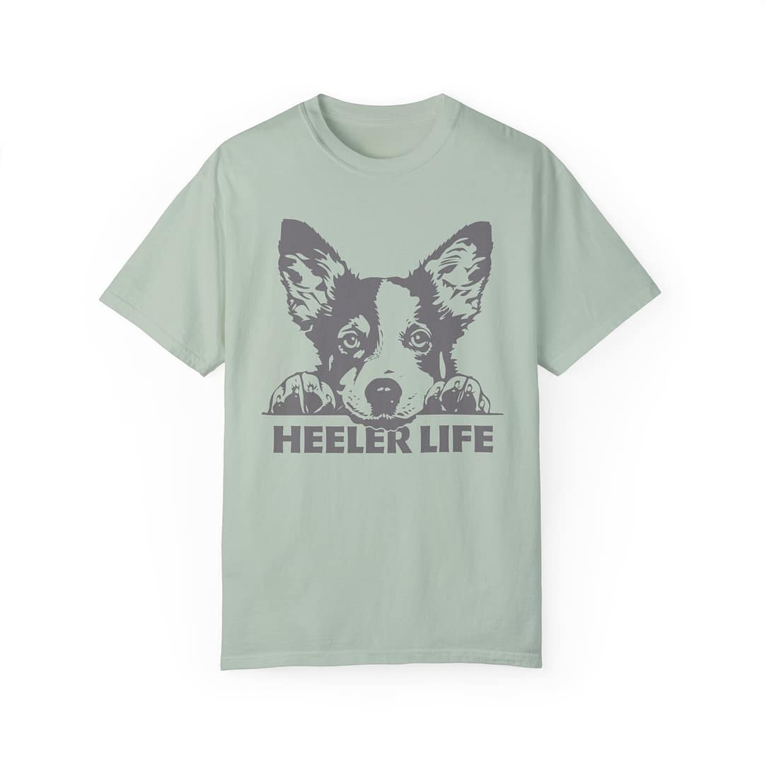 Heeler Life Unisex Garment-Dyed T-Shirt - Perfect for Dog Lovers - Image 6