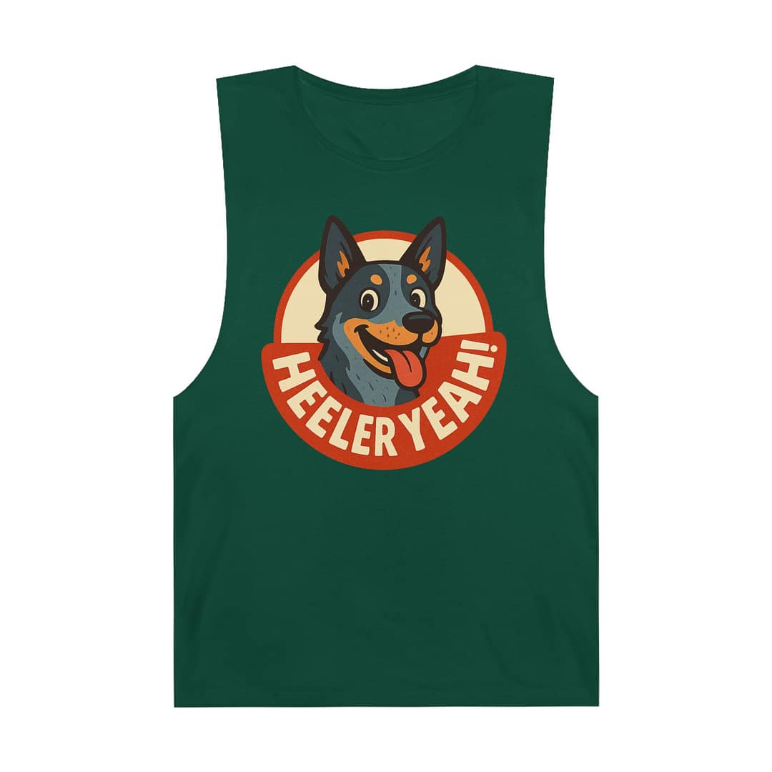 Heeler Yeah Unisex Tank Top – Fun Dog Lover's Summer Tee - Image 6