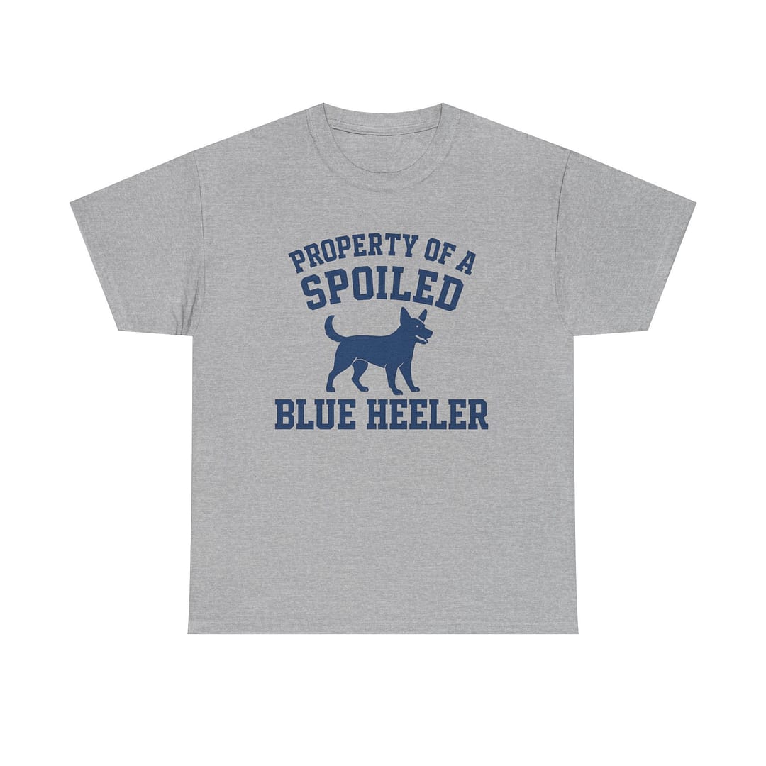 Spoiled Blue Heeler Unisex Heavy Cotton Tee - Image 3