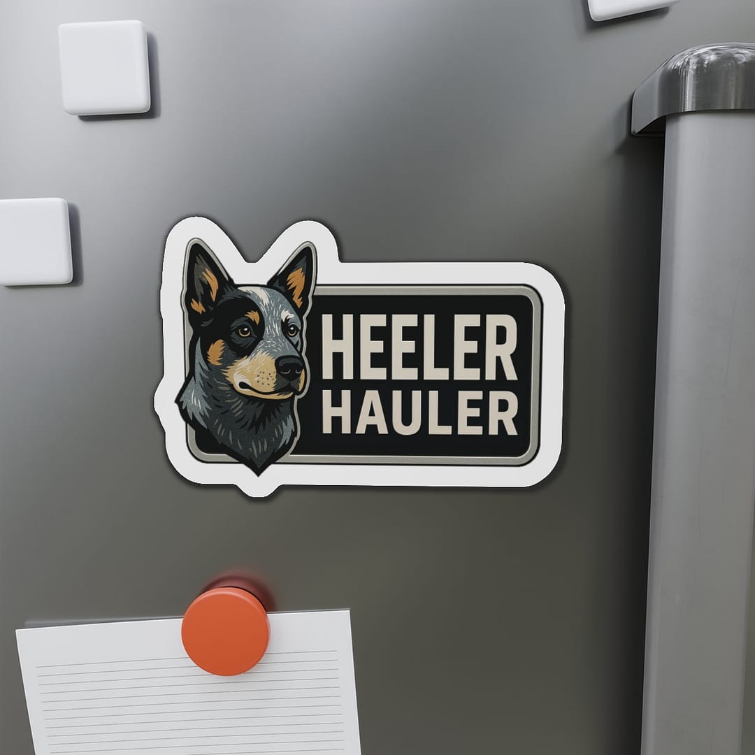 Heeler Hauler Die-Cut Car Magnet - Image 2