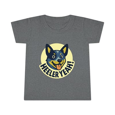 Heeler Yeah! Toddler T-shirt - Cute Dog Design for Kids