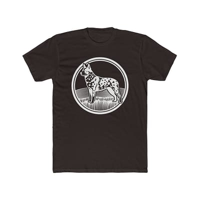 Vintage Heeler Graphic Unisex Cotton Crew Tee