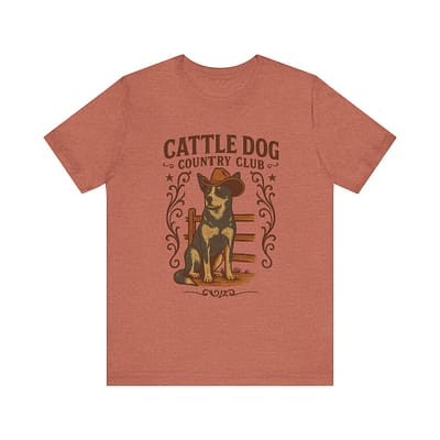 Cattle Dog Country Club Tee - Unisex Short Sleeve